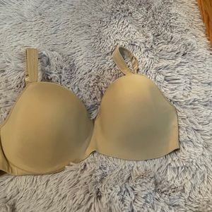 Tan colored bra